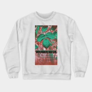 Scripted nature vintage Crewneck Sweatshirt